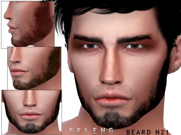  The Sims Resource: Beard N21 by Seleng