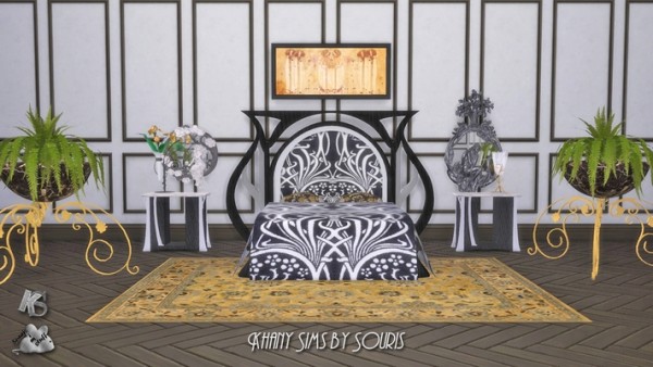  Khany Sims: Art Nouveau Bedroom