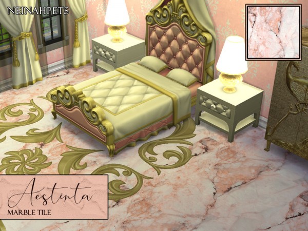  The Sims Resource: Aestinta Marble Tiles by neinahpets