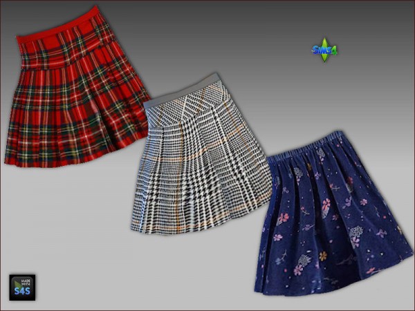 Arte Della Vita: Polo shirts, skirts, tights and high socks for girls