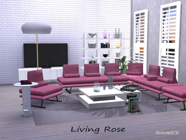  The Sims Resource: Living Rose by ShinoKCR