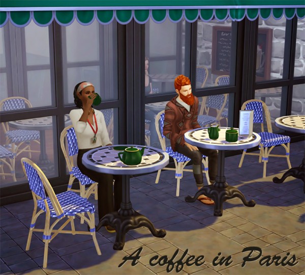  Around The Sims 4: Apilco french bistroware