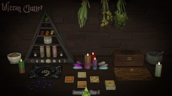  Around The Sims 4: Wiccan clutter