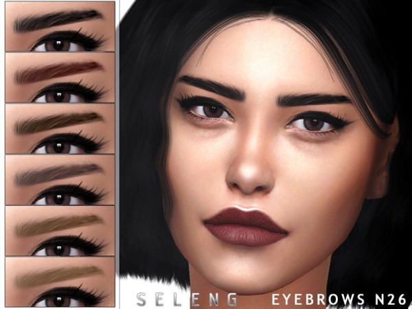  The Sims Resource: Eyebrows N26 by Seleng