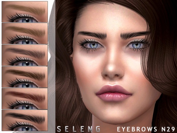  The Sims Resource: Eyebrows N29 by Seleng
