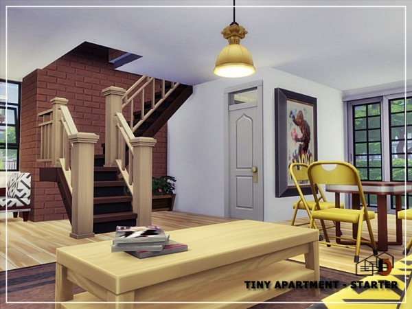  The Sims Resource: Tiny apartment   Starter by Danuta720