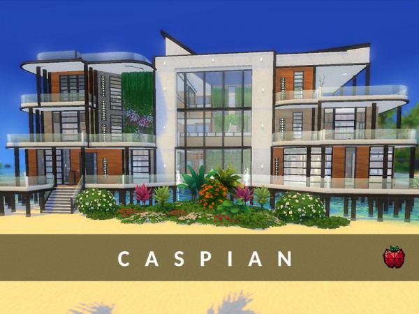  The Sims Resource: Caspian House (no CC) by melapples