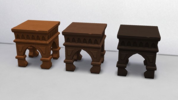  Mod The Sims: Medieval End Table by TheJim07