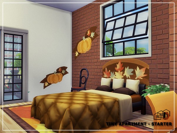  The Sims Resource: Tiny apartment   Starter by Danuta720
