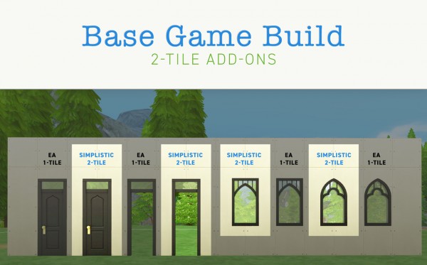  Simplistic: Base Game Build 2 tile Add ons