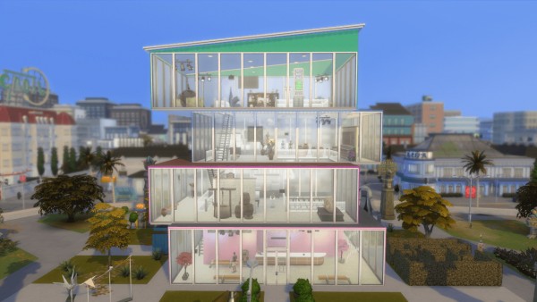  Mod The Sims: SimCity Contemporary Museum   A piece of art for housing art by lolakret
