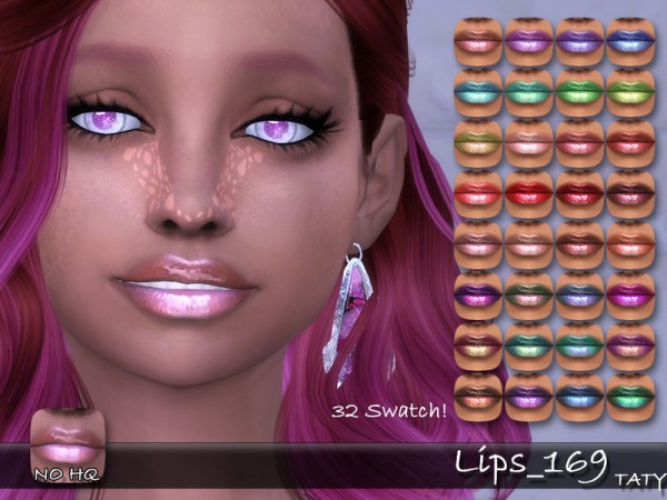  The Sims Resource: Lips 169 by Taty