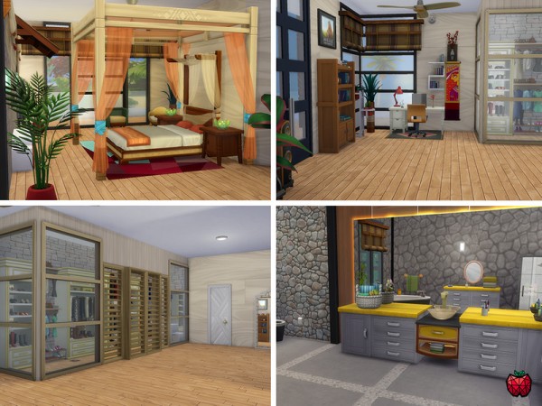  The Sims Resource: Caspian House (no CC) by melapples