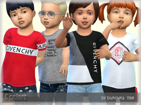  The Sims Resource: Shirt Toddler by bukovka