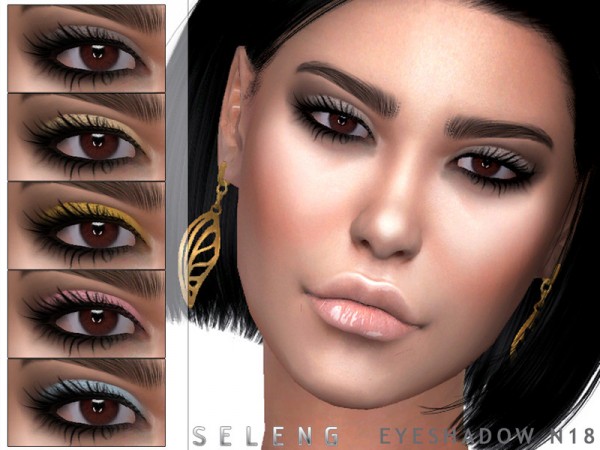  The Sims Resource: Eyeshadow N18 by Seleng