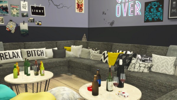  Models Sims 4: Gaming and theater room
