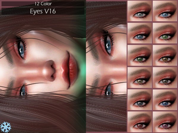  The Sims Resource: Eyes V16 by Lisaminicatsims