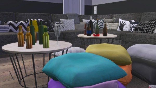  Models Sims 4: Gaming and theater room