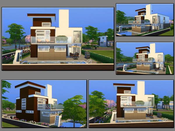  The Sims Resource: Modern Concept House by matomibotaki