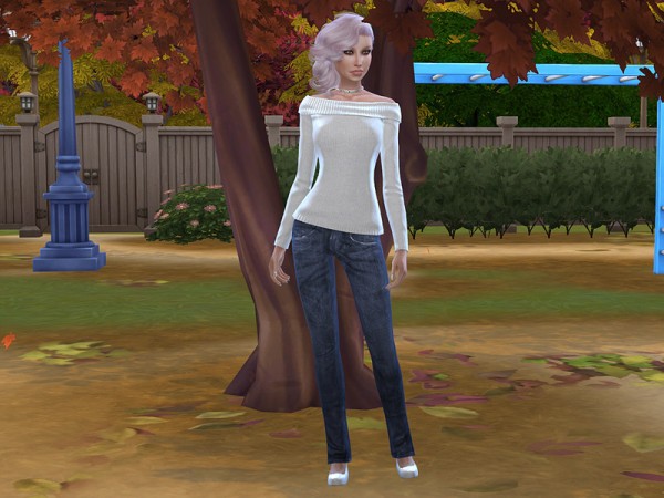  The Sims Resource: Ceranth Jeans by neinahpets