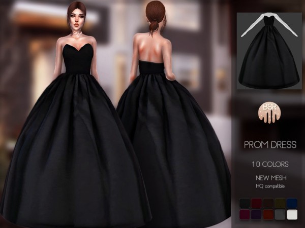  The Sims Resource: Prom Dress BD100 by busra tr