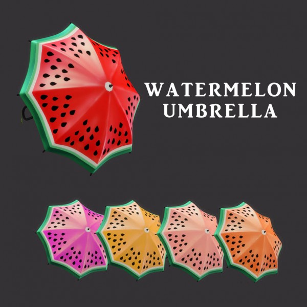  Leo 4 Sims: Watermelon Umbrella