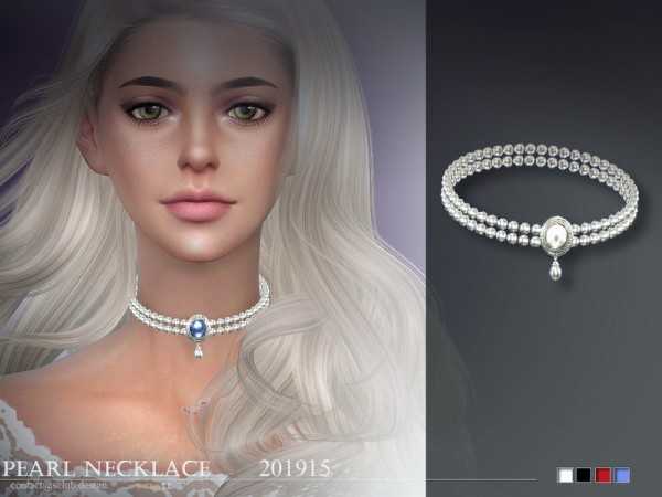  The Sims Resource: Necklace 201915 by S Club