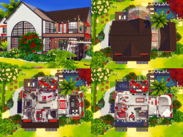  The Sims Resource: Moschino House   Nocc by sharon337