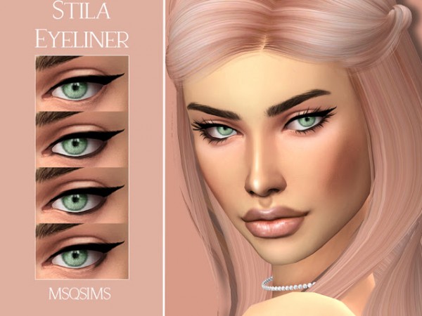  MSQ Sims: Stila Eyeliner