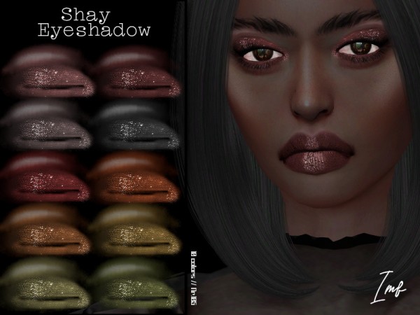  The Sims Resource: Shay Eyeshadow N.105 by IzzieMcFire