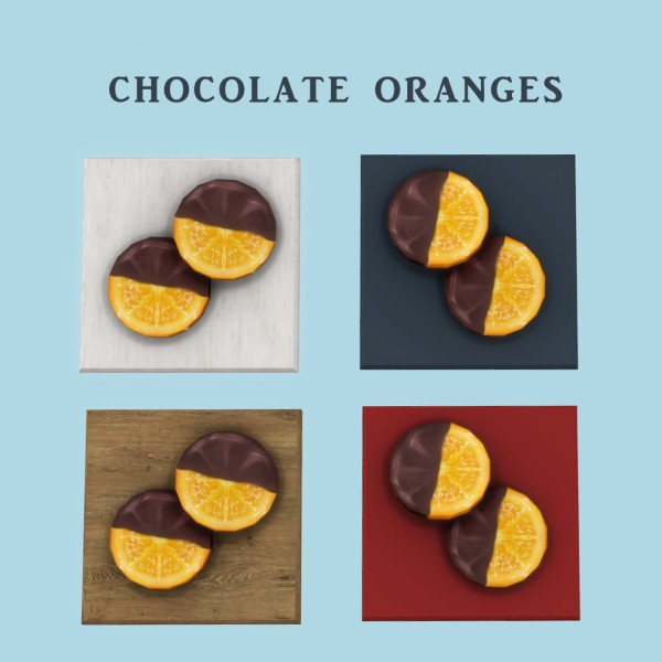  Leo 4 Sims: Chocolate Oranges