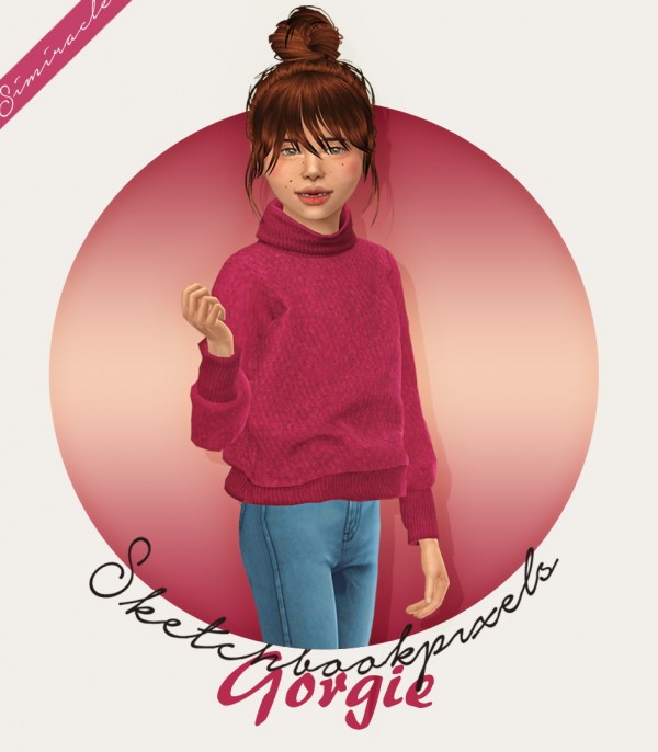 Simiracle: Gorgie turtleneck sweater