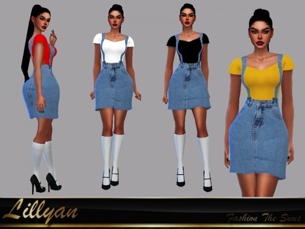  The Sims Resource: Collection style fashion by LYLLYAN