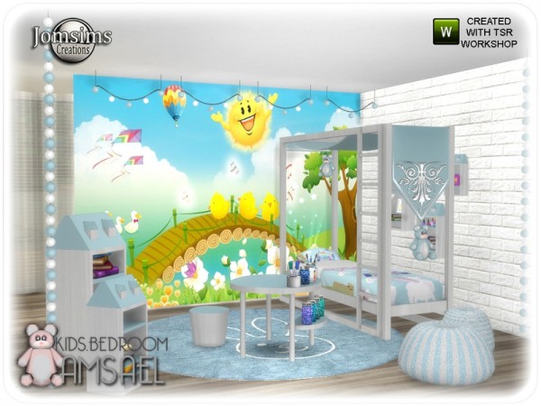  The Sims Resource: Amsael kids bedroom by jomsims