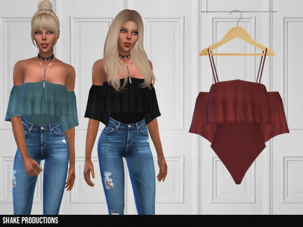 The Sims Resource: 312 Bodysuit by ShakeProductions • Sims 4 Downloads