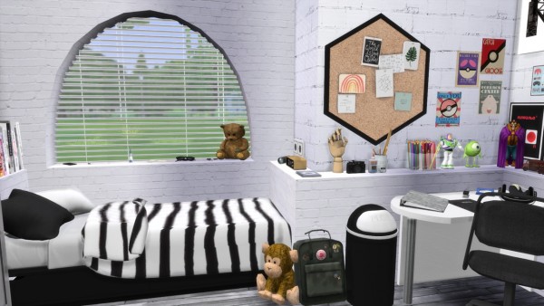  Models Sims 4: PRE TEEN boys bedroom
