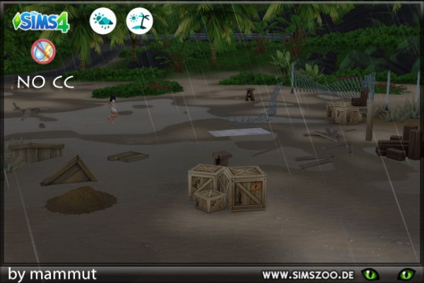  Blackys Sims 4 Zoo: Sand place by mammut