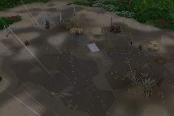  Blackys Sims 4 Zoo: Sand place by mammut