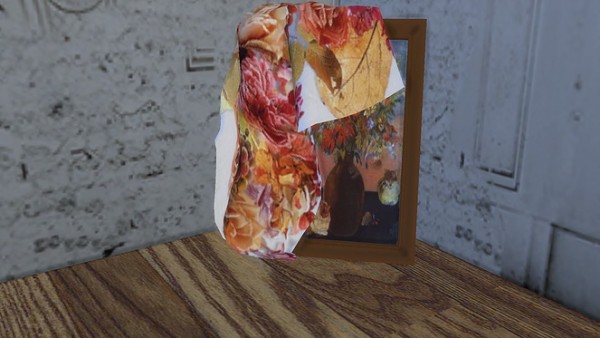  Blooming Rosy: Covered paintings