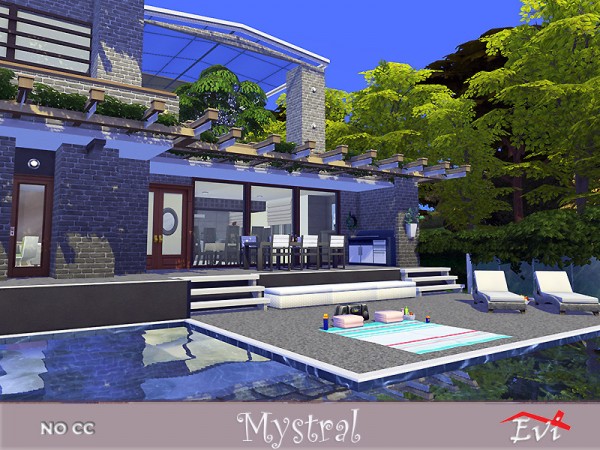  The Sims Resource: Mystral house by evi