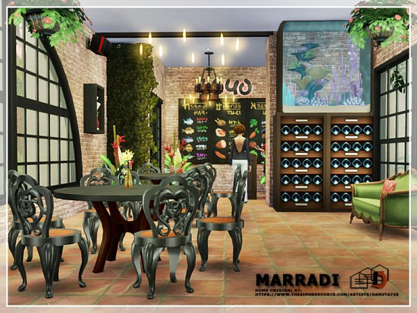  The Sims Resource: Marradi restaurant by Danuta720