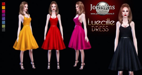 Jom Sims Creations: Luecille Dress