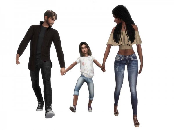  The Sims Resource: Pose Parent Child Interaction by rayw05771