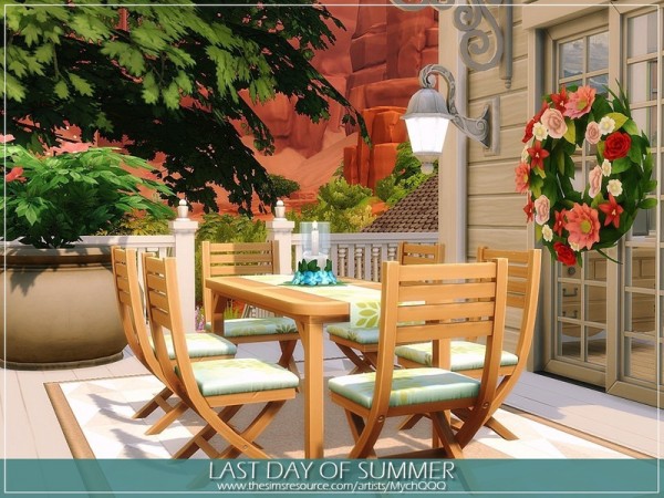  The Sims Resource: Last Day Of Summer by MychQQQ