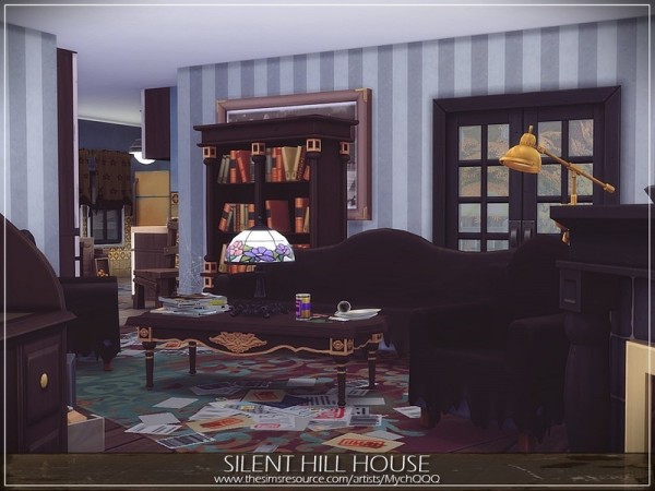  The Sims Resource: Silent Hill House by MychQQQ