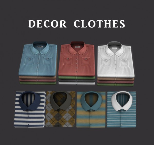  Leo 4 Sims: Decor Clothes
