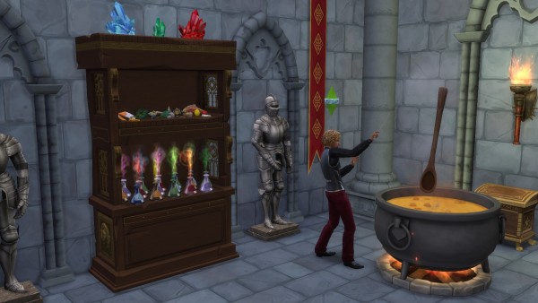  Mod The Sims: Medieval Shelf by TheJim07
