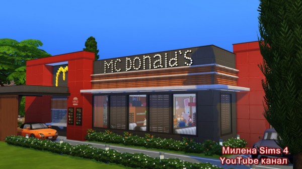 Sims 3 by Mulena: MC DONALDS