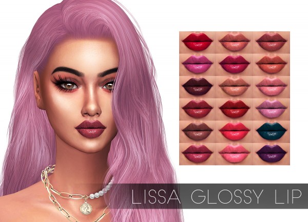  Kenzar Sims: Lissa glossy lips