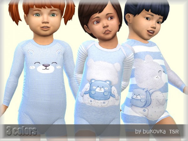  The Sims Resource: Combination Bear Blue by bukovka